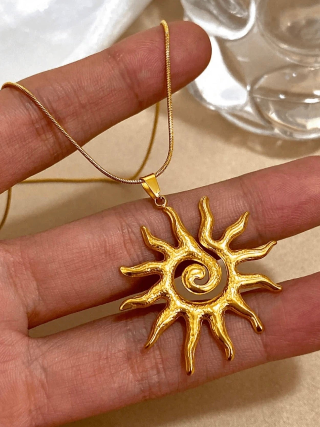 Sun Necklace