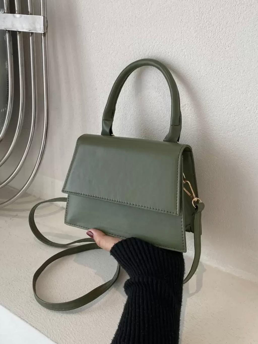 Green Bandolera Bag