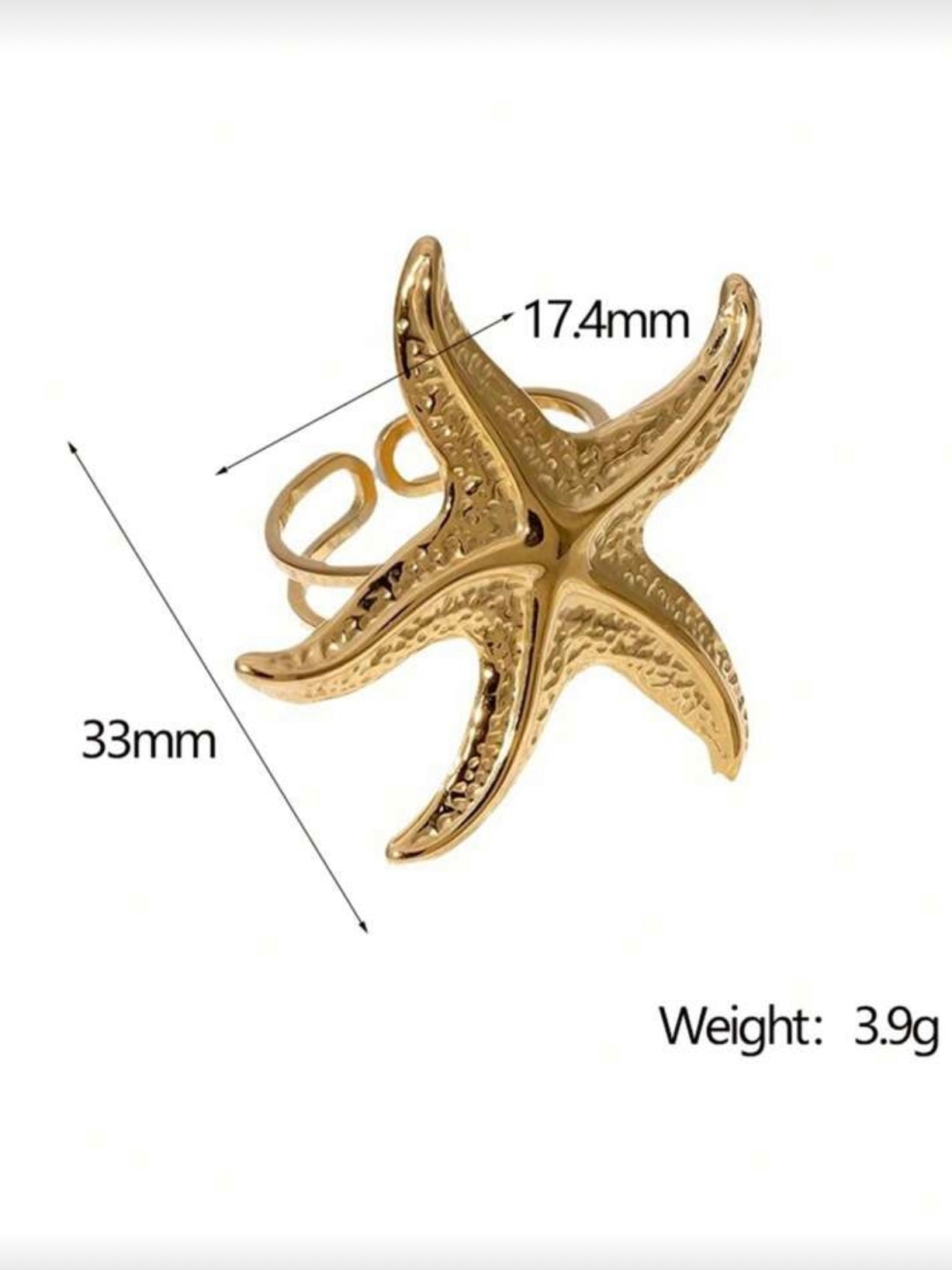 Starfish Ring