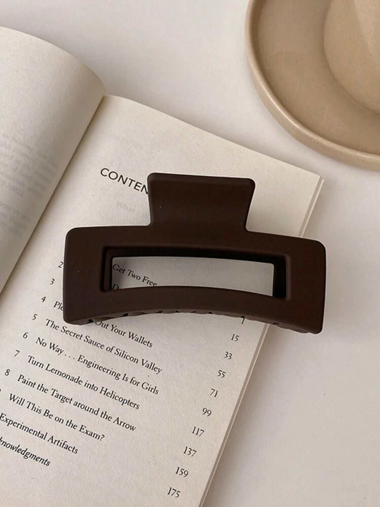 Pinza Marrón Oscuro