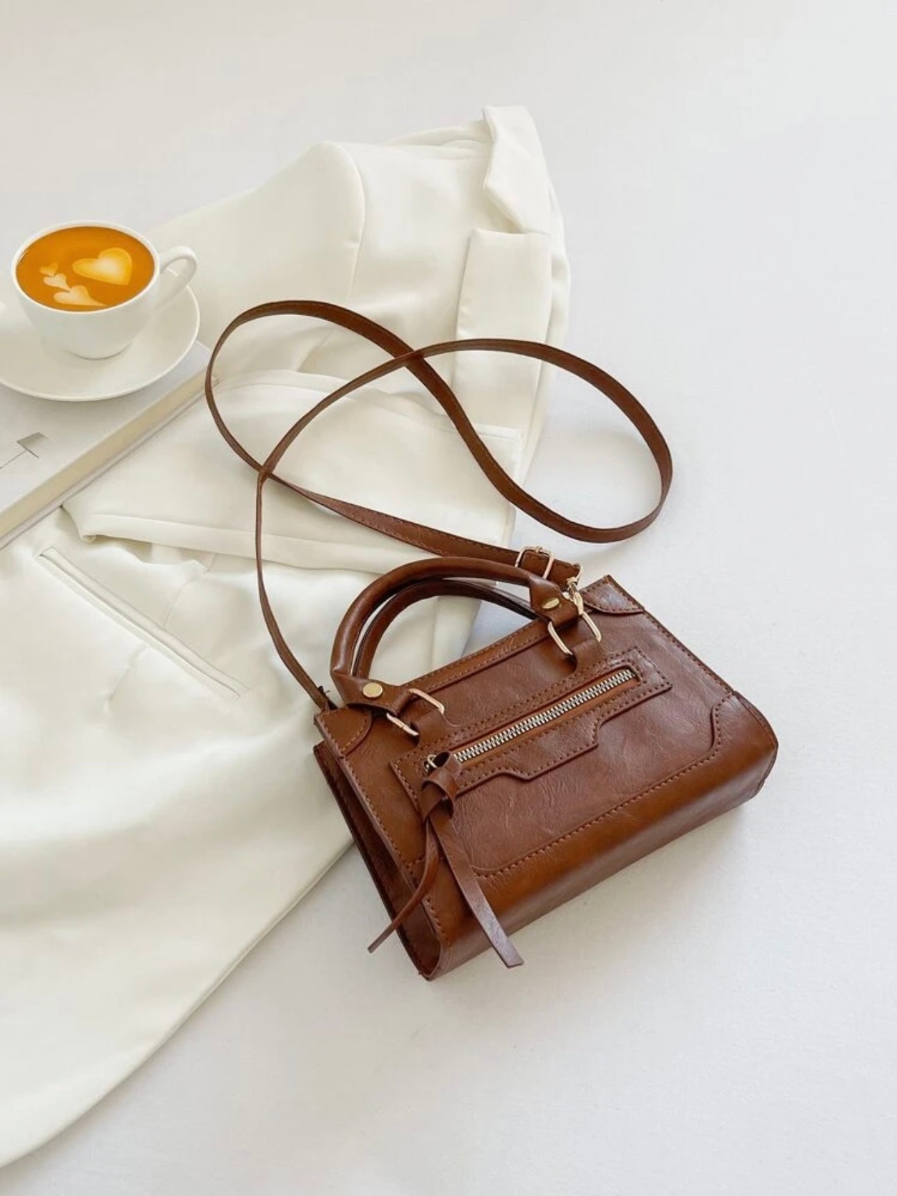 Brown Bandolera Bag