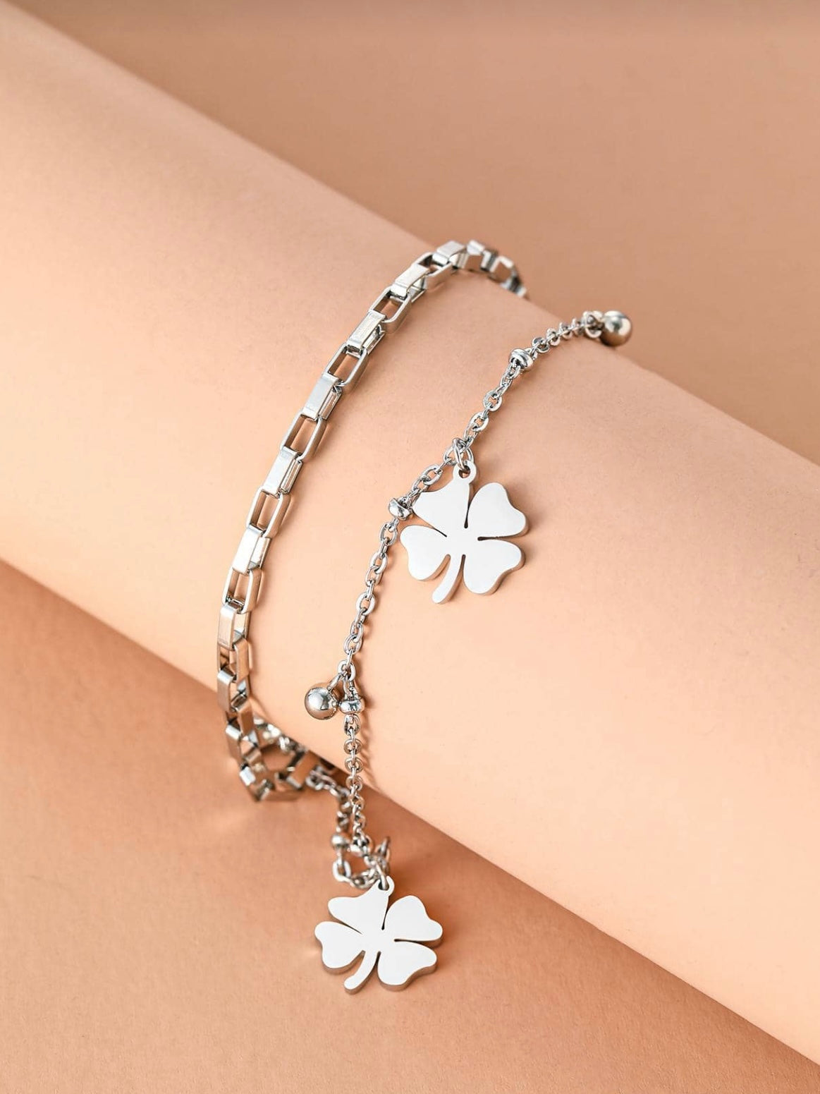 Clover Charm Bracelet