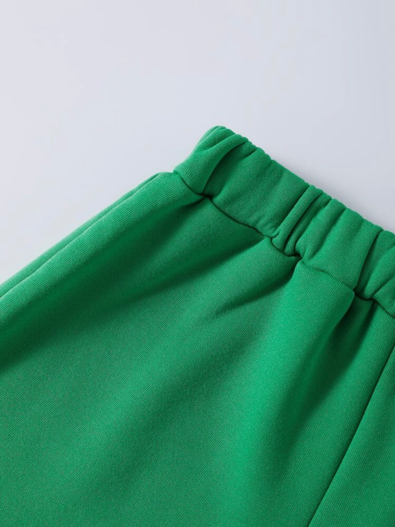 Green Graphic Shorts