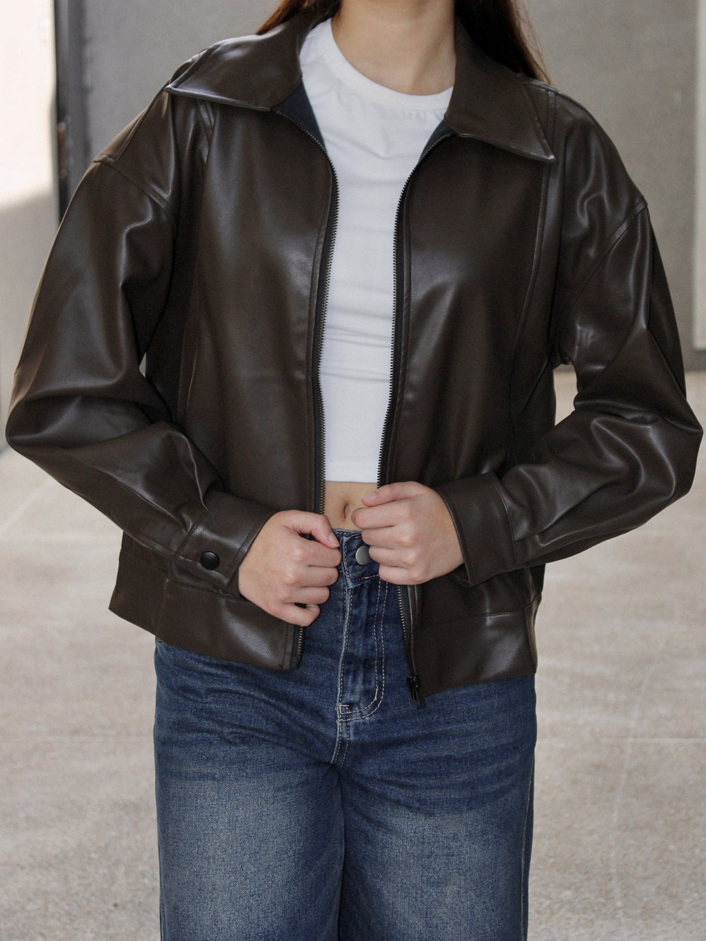 Brown Leather Jacket