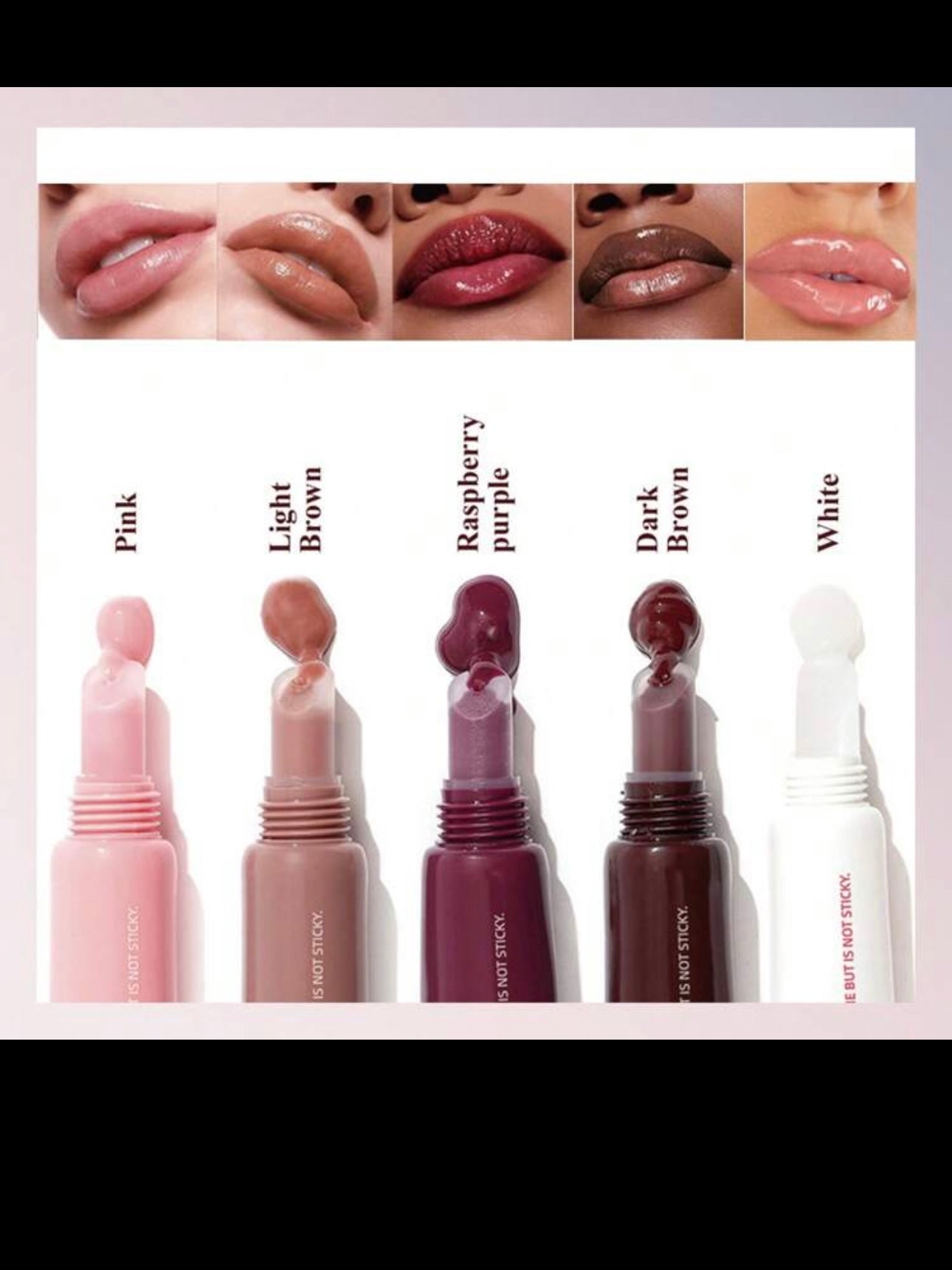 Raspberry Purple Nutritious Liquid Lip Gloss