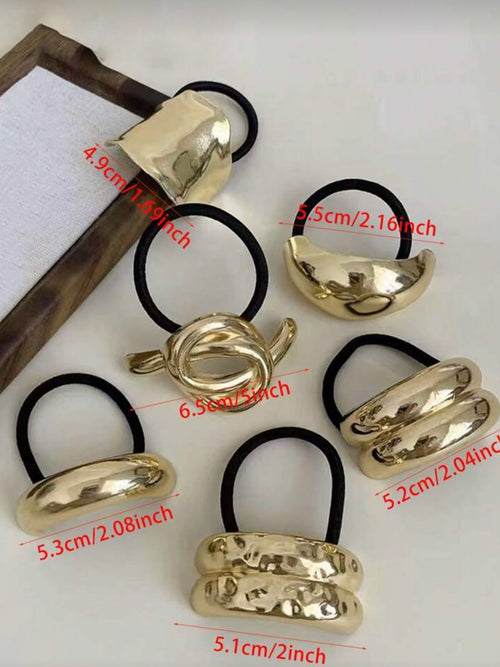 Alloy Hair Ties