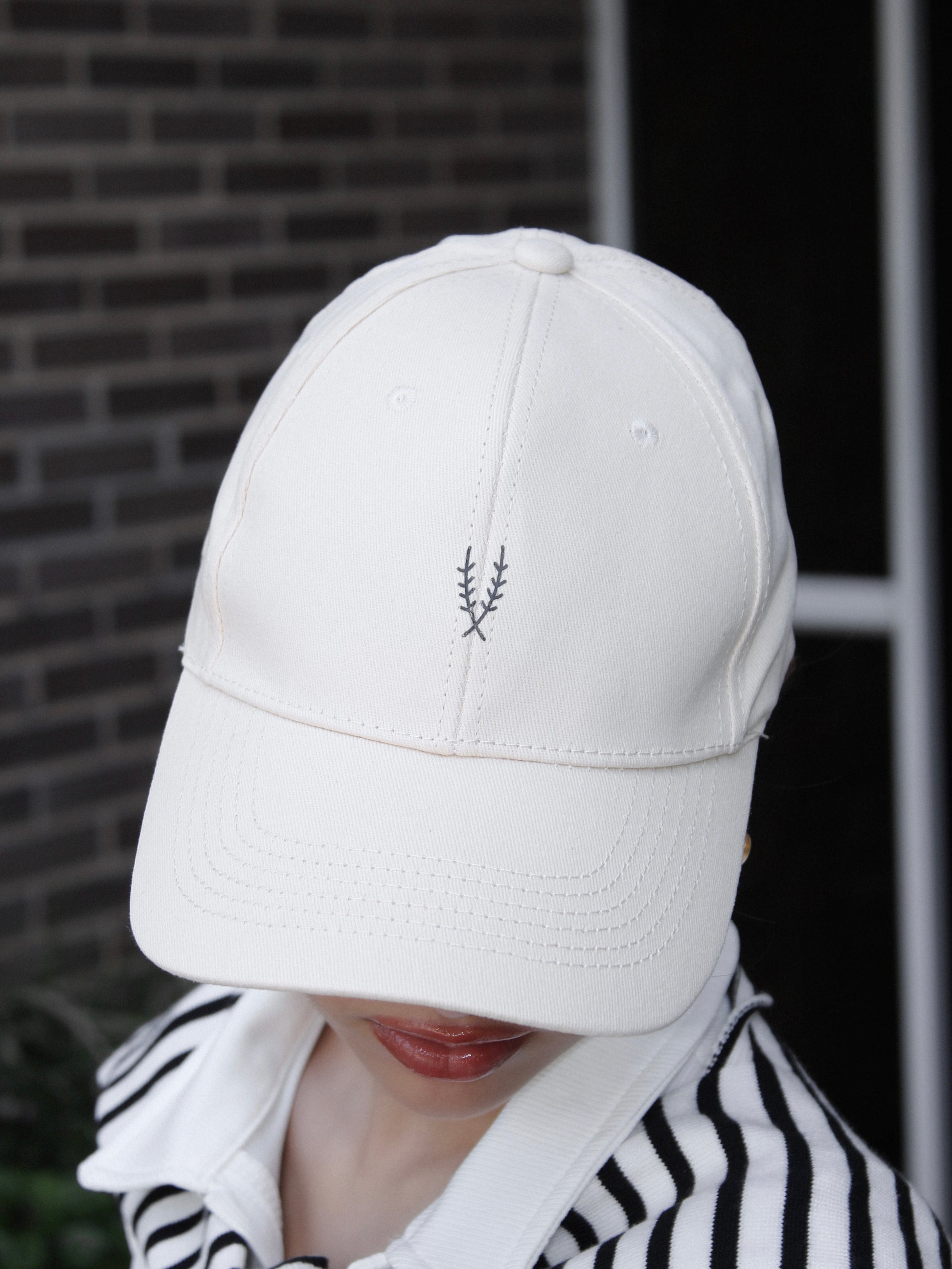 Beige Baseball Cap