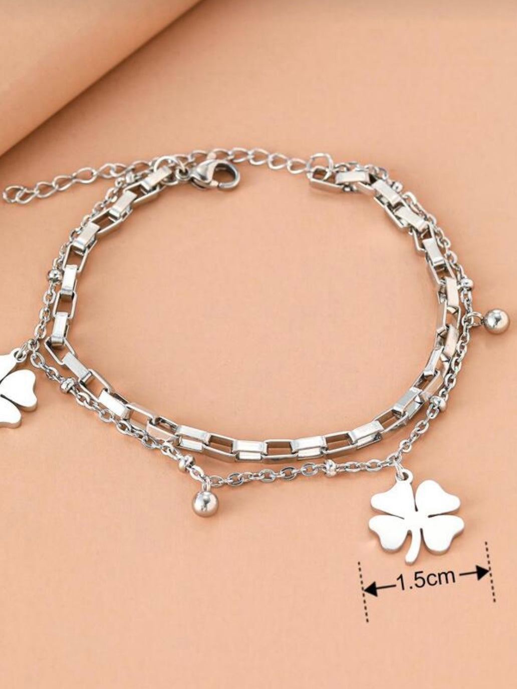 Clover Charm Bracelet