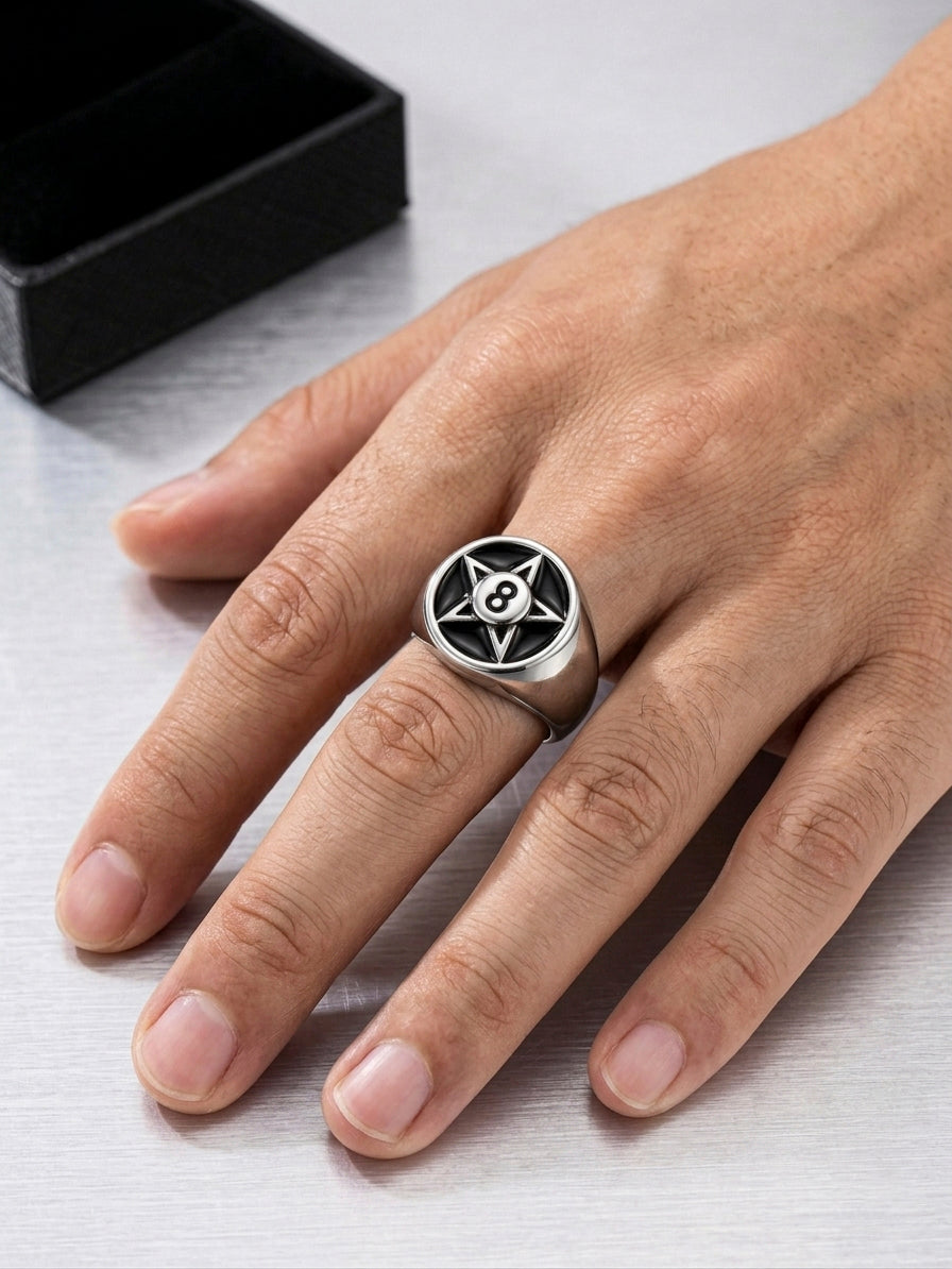 Anillo Sello Magic 8