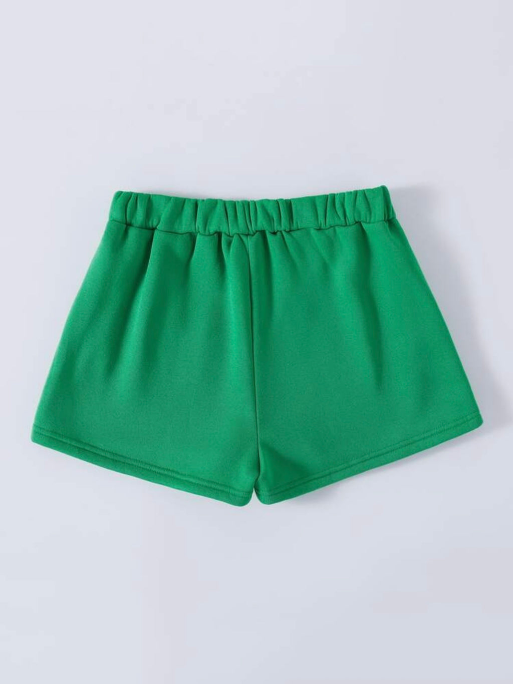 Green Graphic Shorts