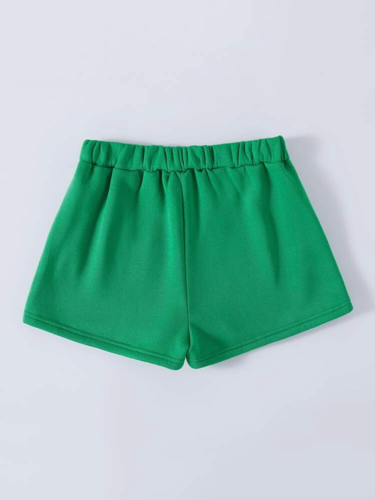 Green Graphic Shorts