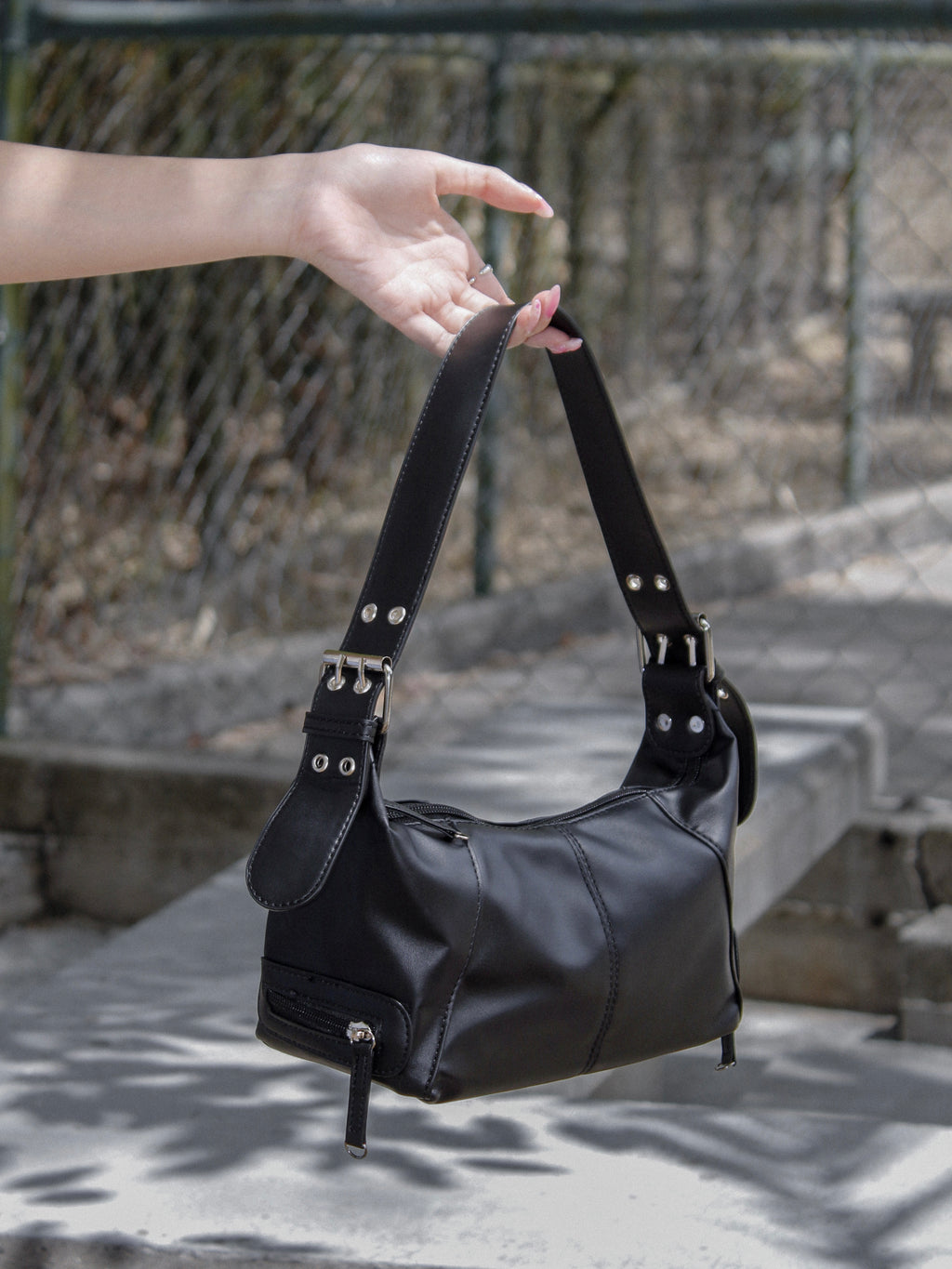 Black Shoulder Bag