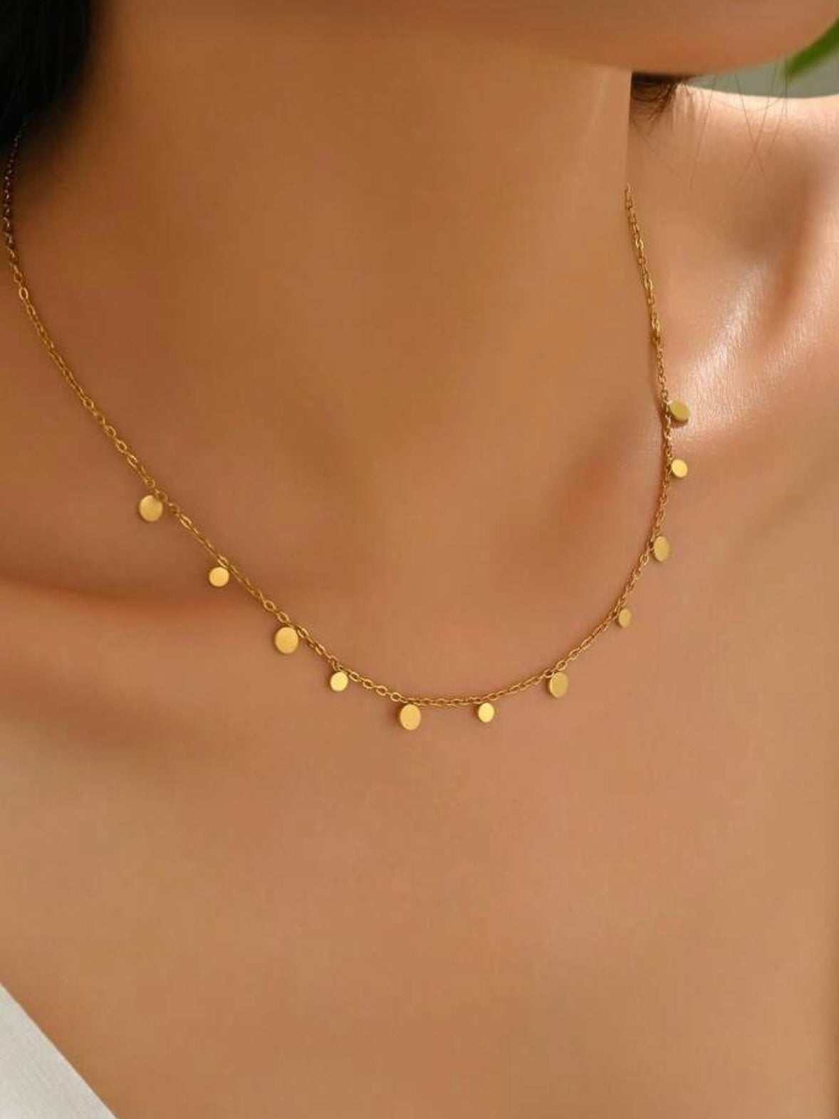 Dainty Plated Necklace