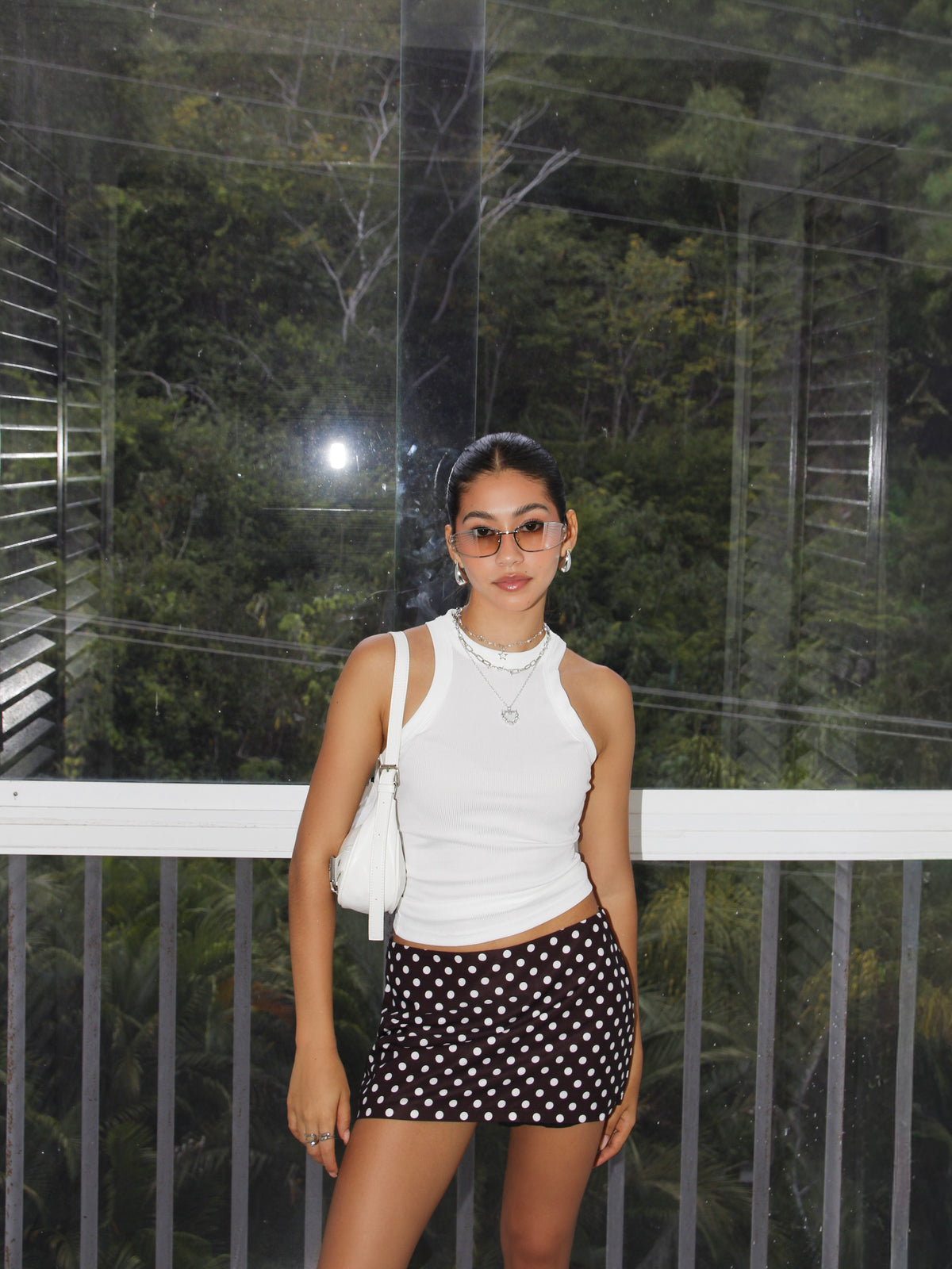 Polka Dots Mini Skirt   Cod.FS43