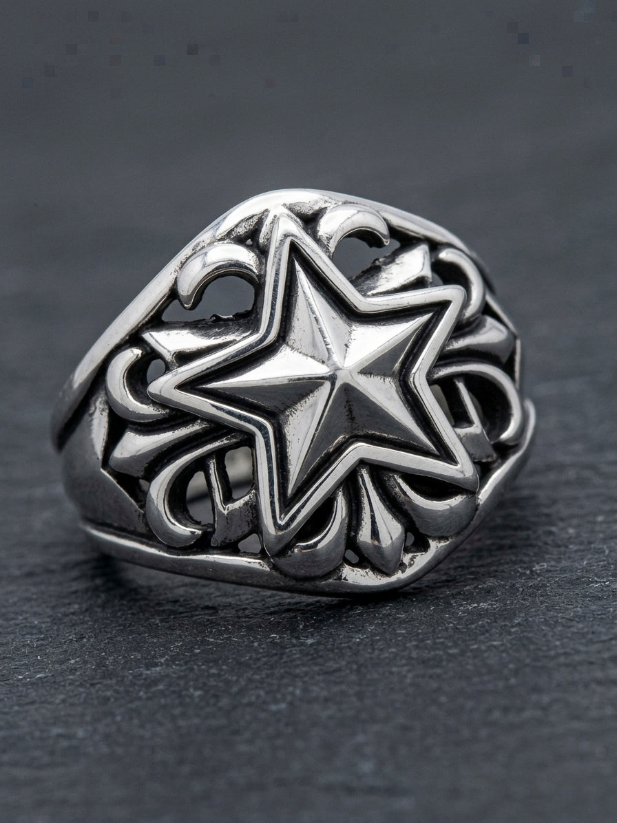 Anillo Star Gothic