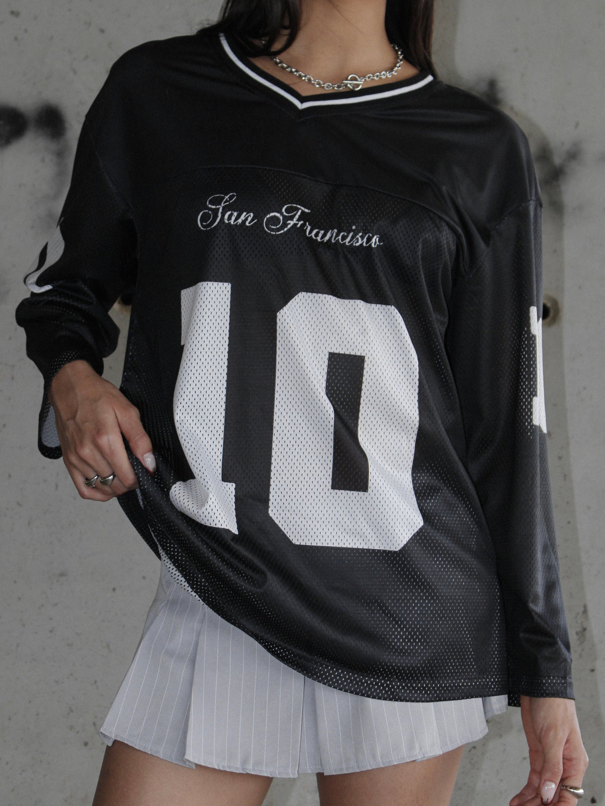 Black Oversize Tee