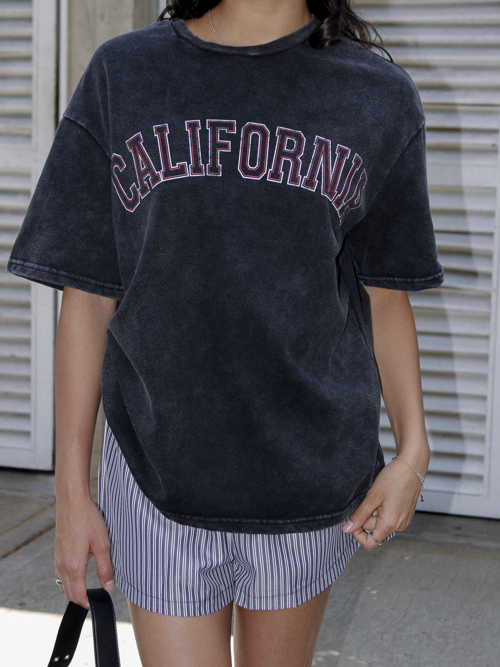 Of-white Oversize Tee