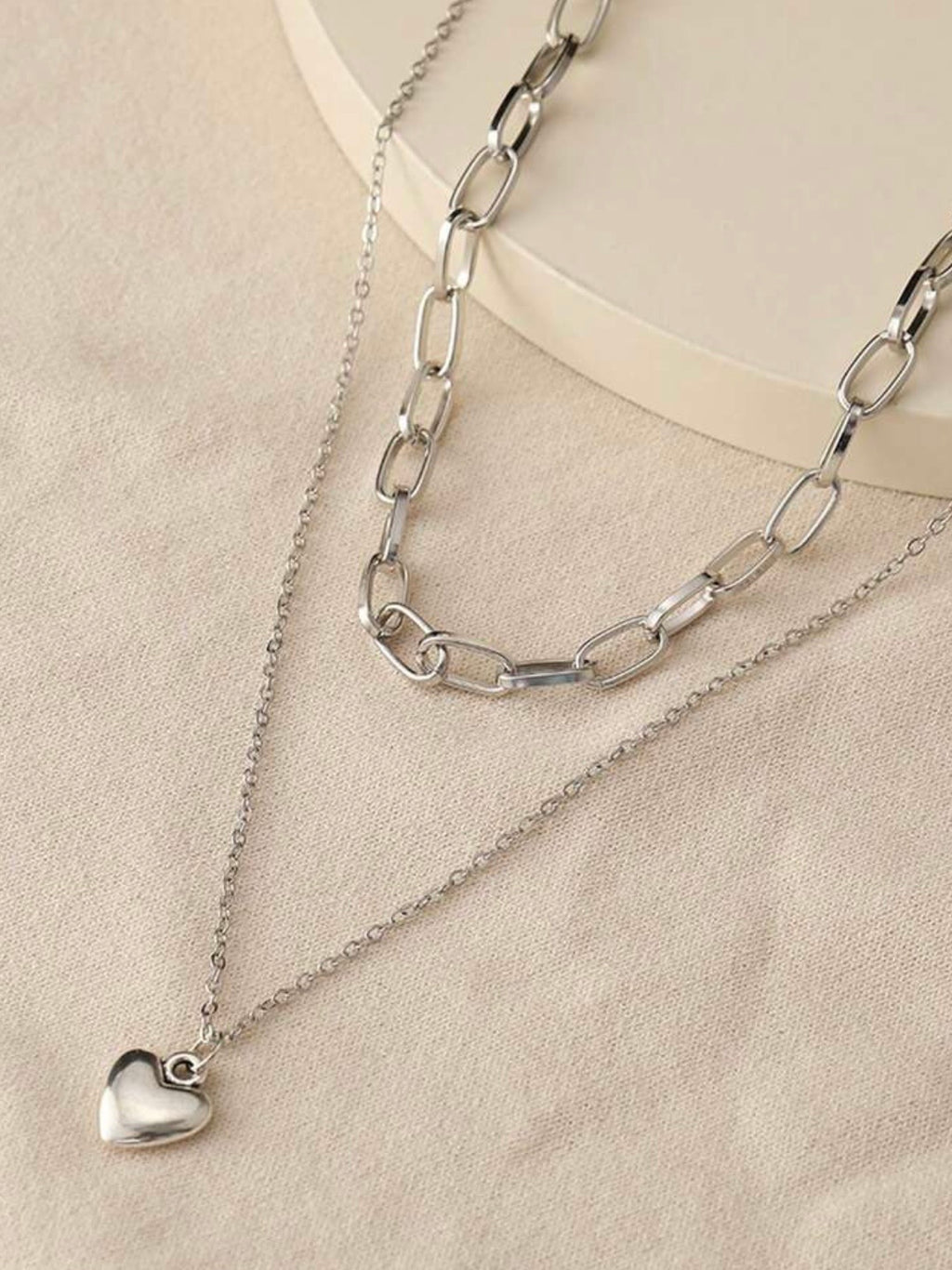 Heart Necklace Set