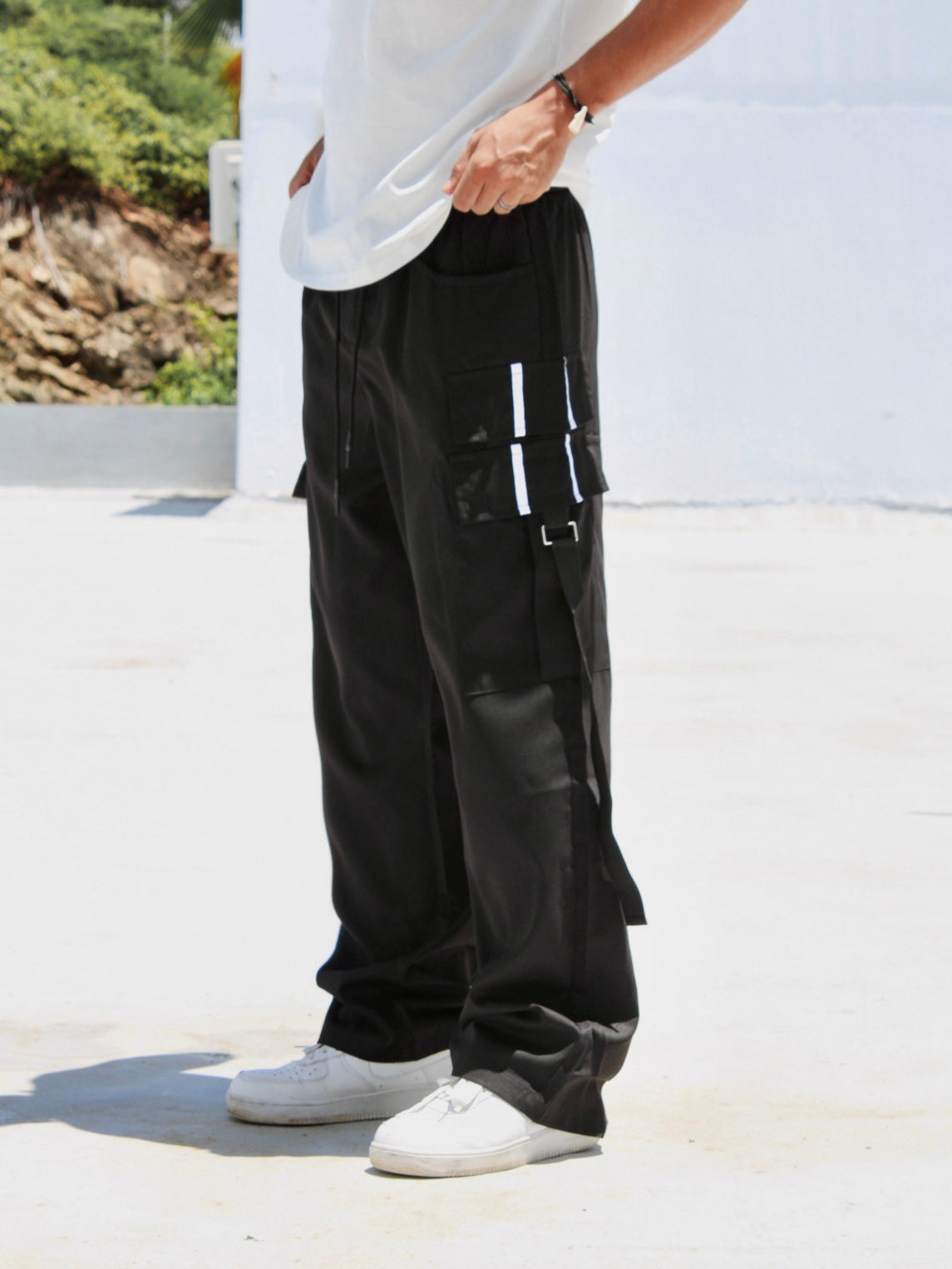 Black Cargo Pants