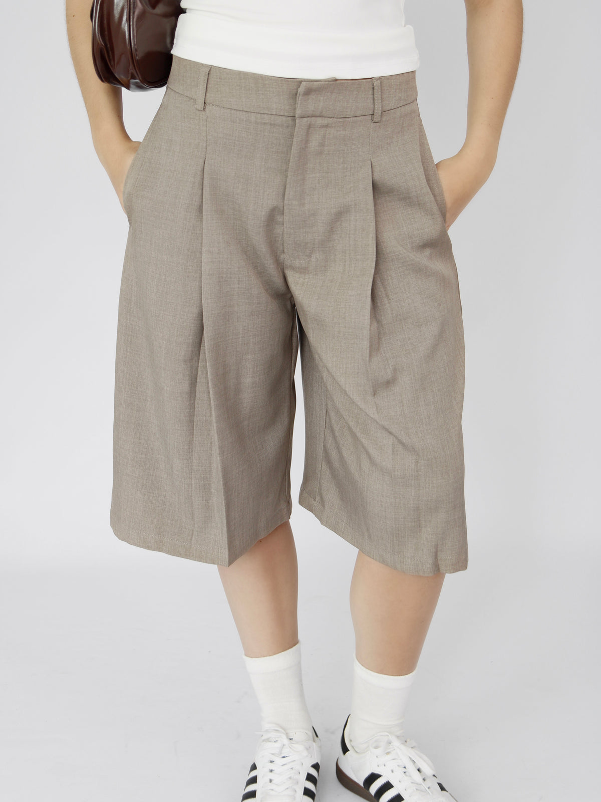 Gray Casual Jort  Cod.FS41