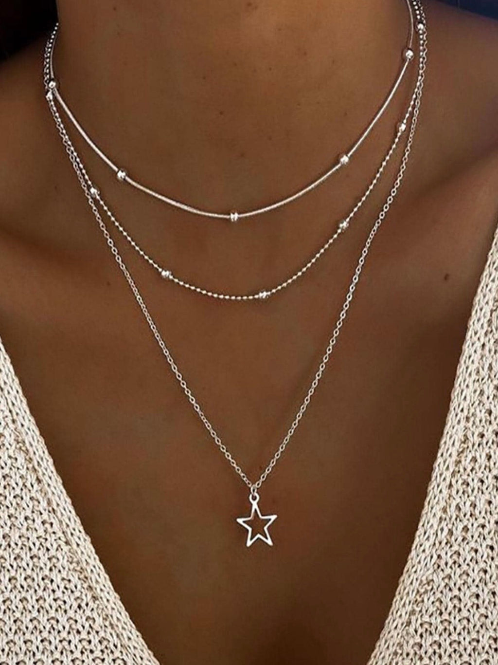 Star Necklace Set