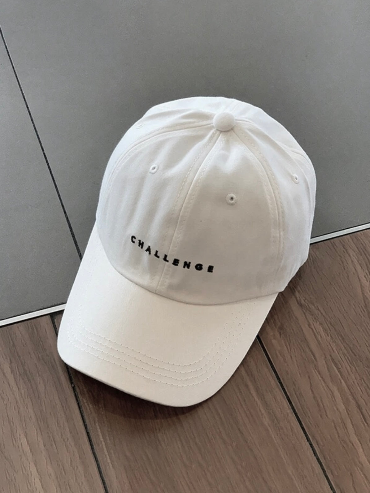 White Baseball Cap