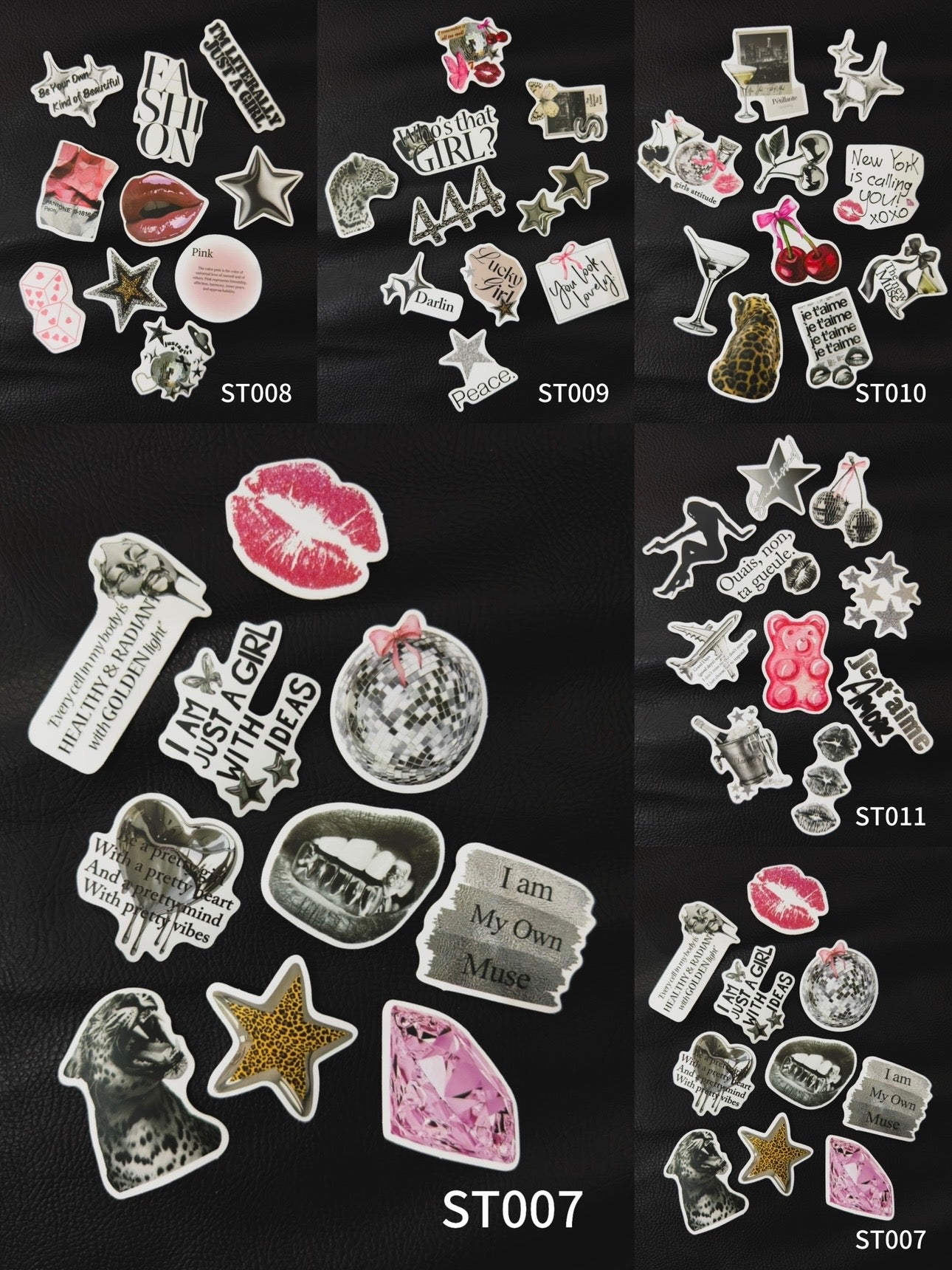 Y2K Baddie Style Stickers