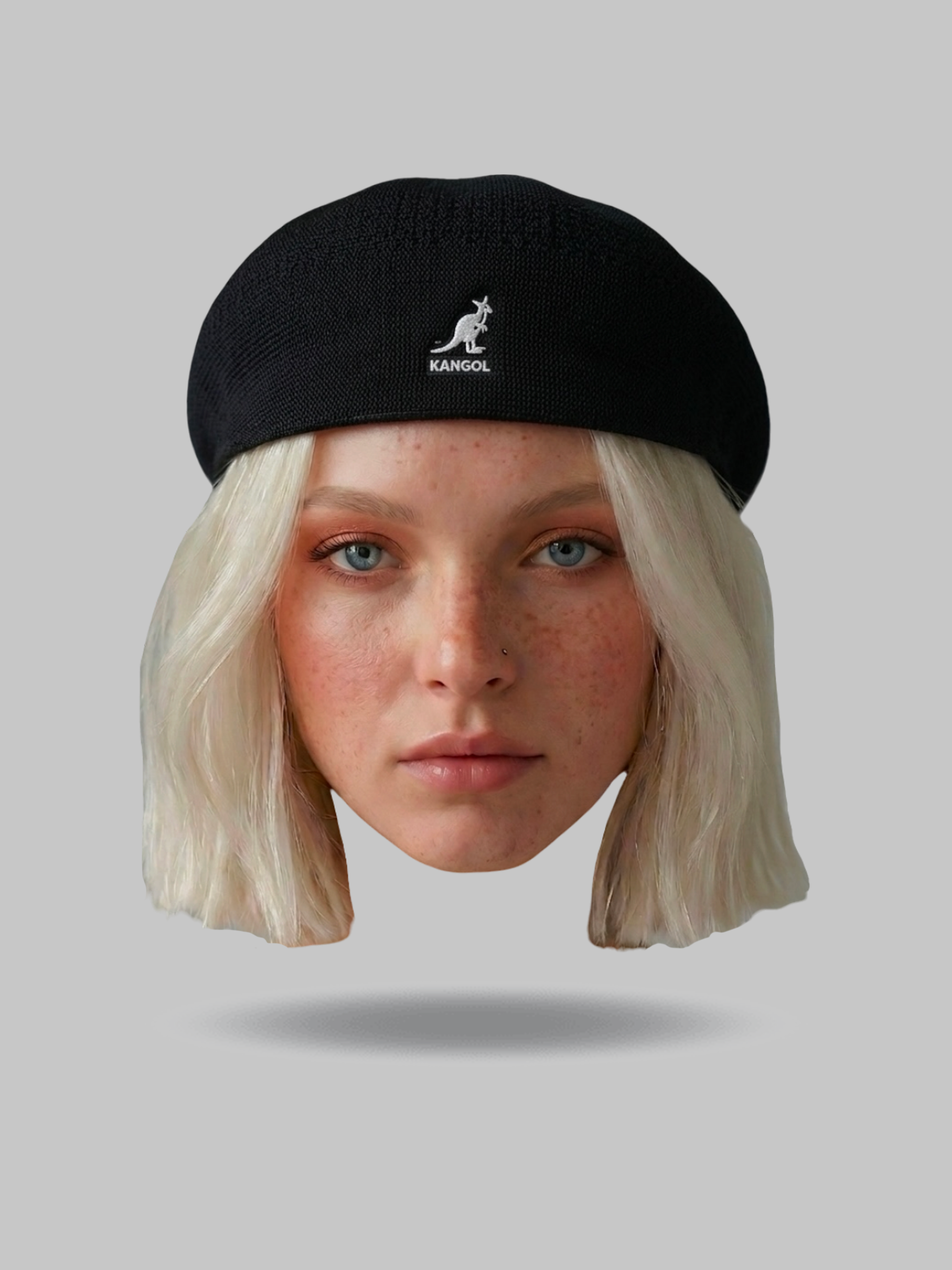 Black Kangol Jax Baret