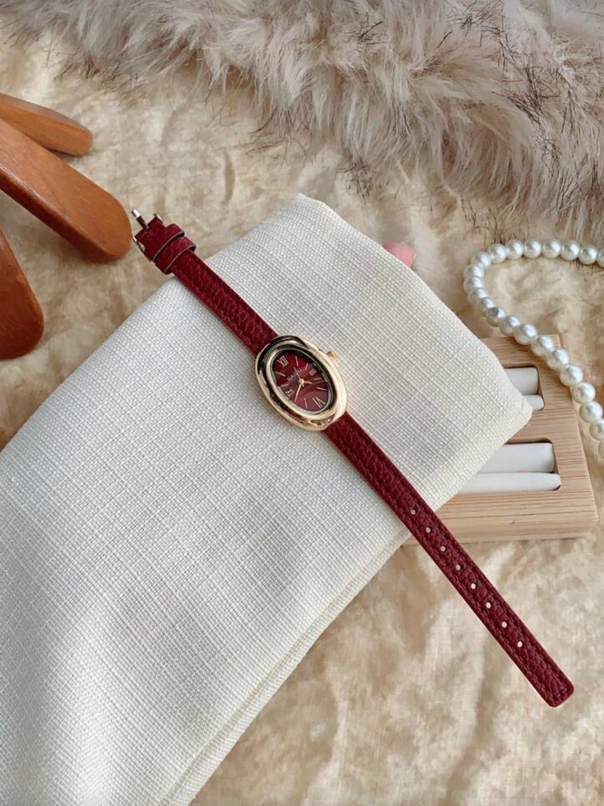 Royal Crimson Oval Watch
