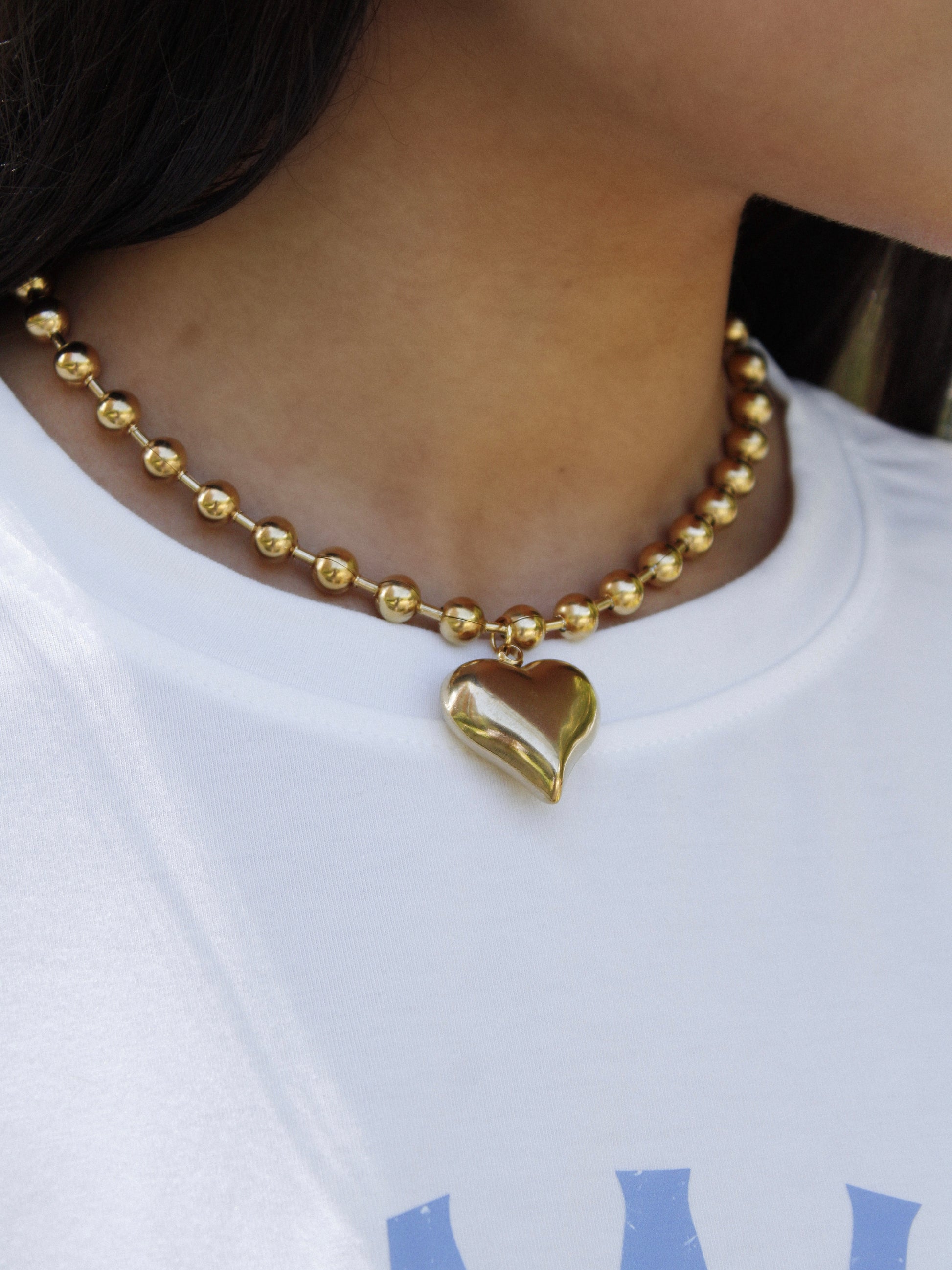 Heart Chuncky Necklace