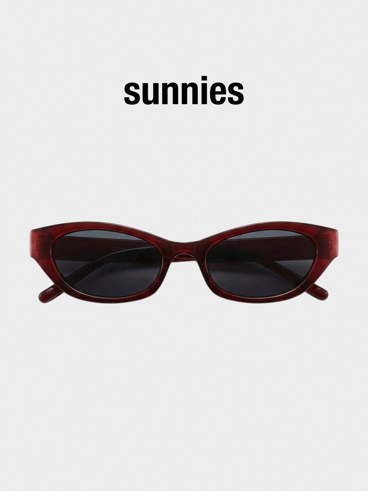 Cherry Oval Sunglasses