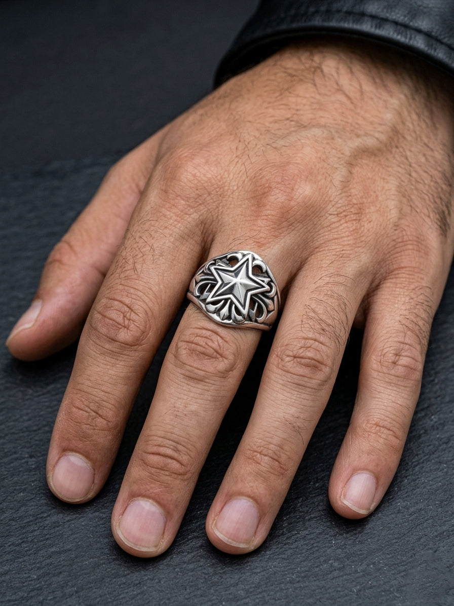 Anillo Star Gothic
