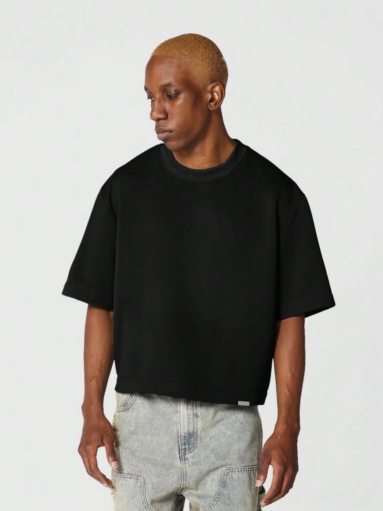 Black Boxy Fit