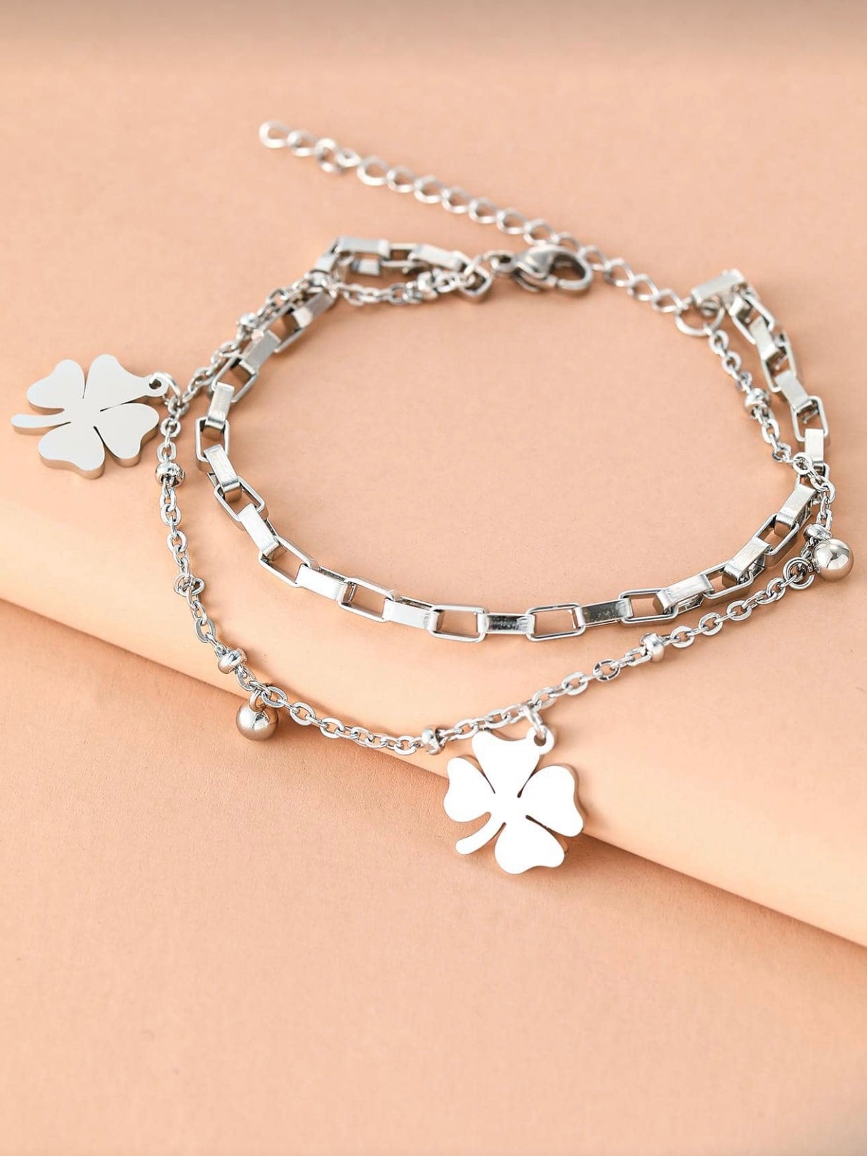 Clover Charm Bracelet