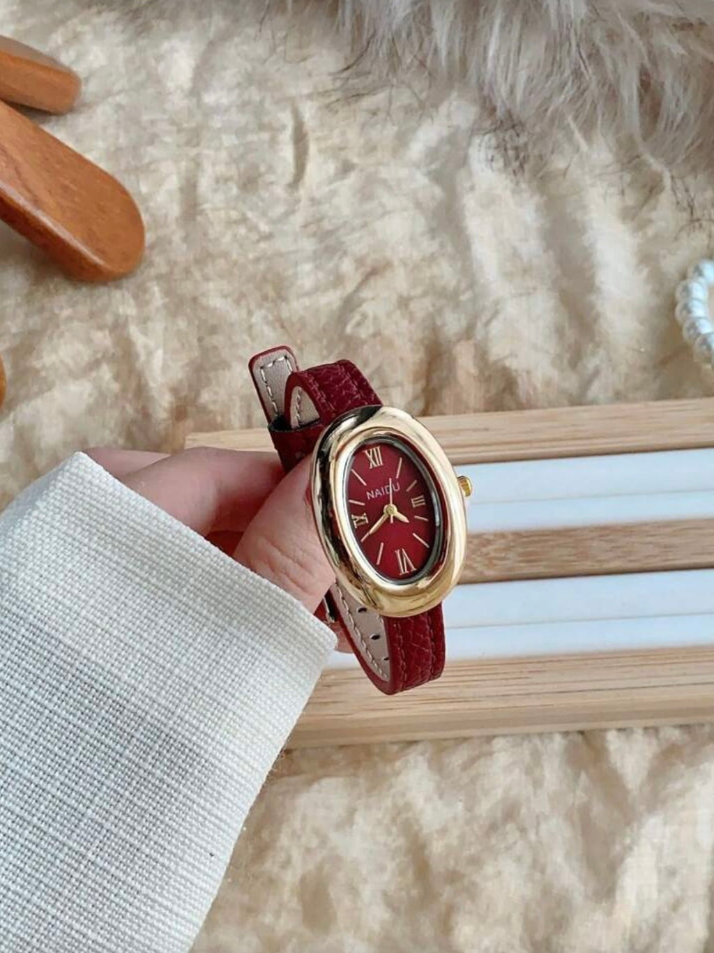 Royal Crimson Oval Watch
