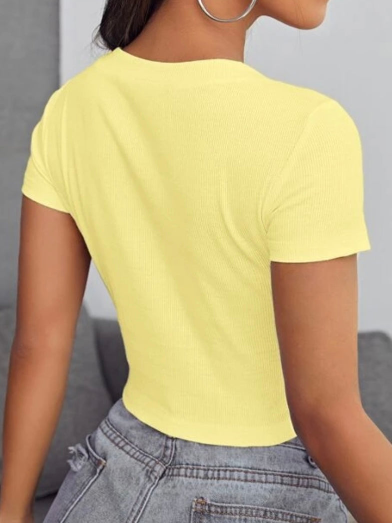 Yellow Basic Top