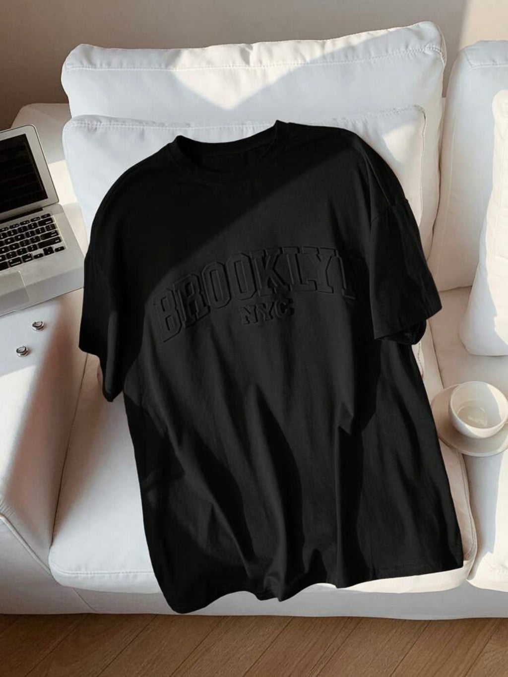Black Oversize Tee
