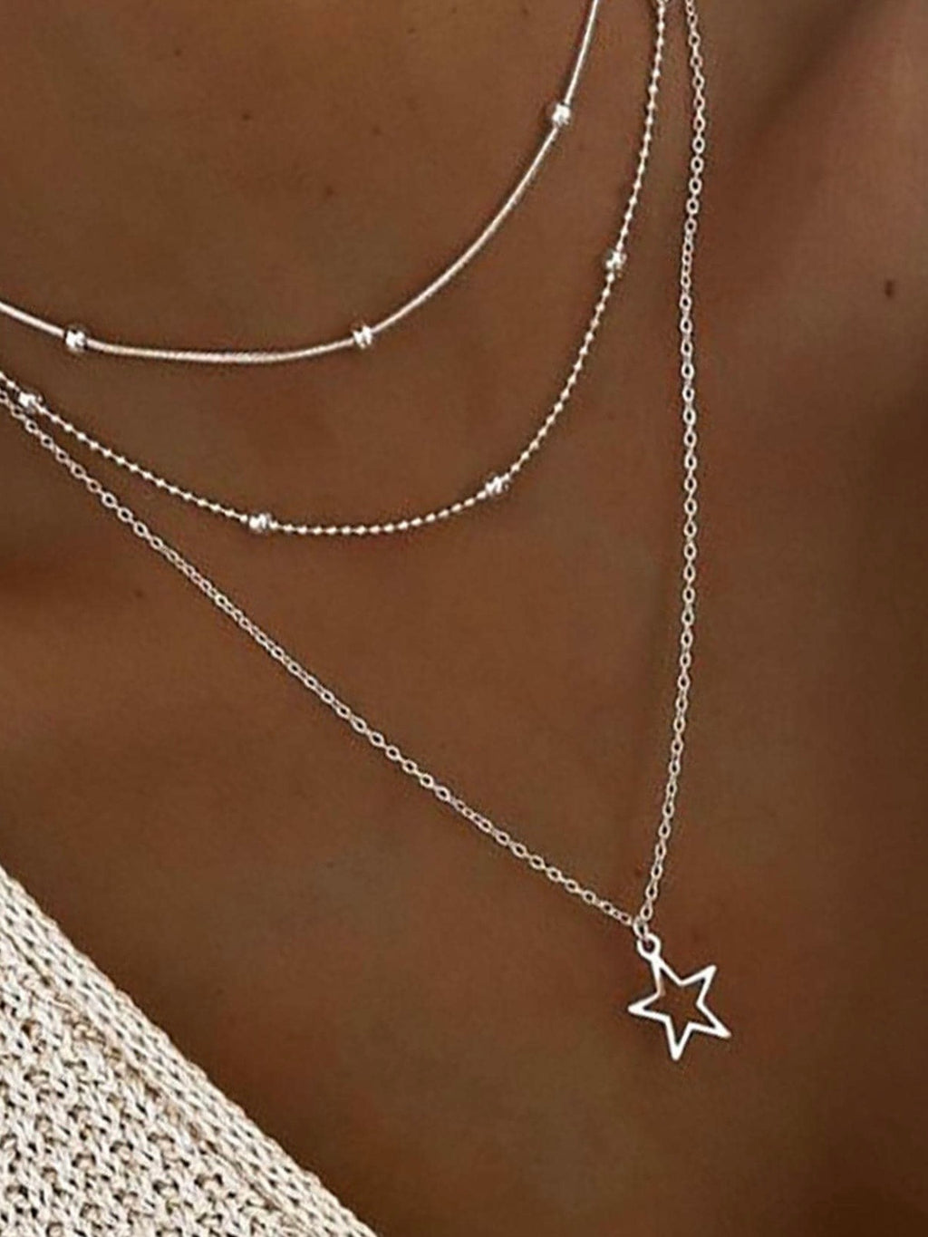 Star Necklace Set