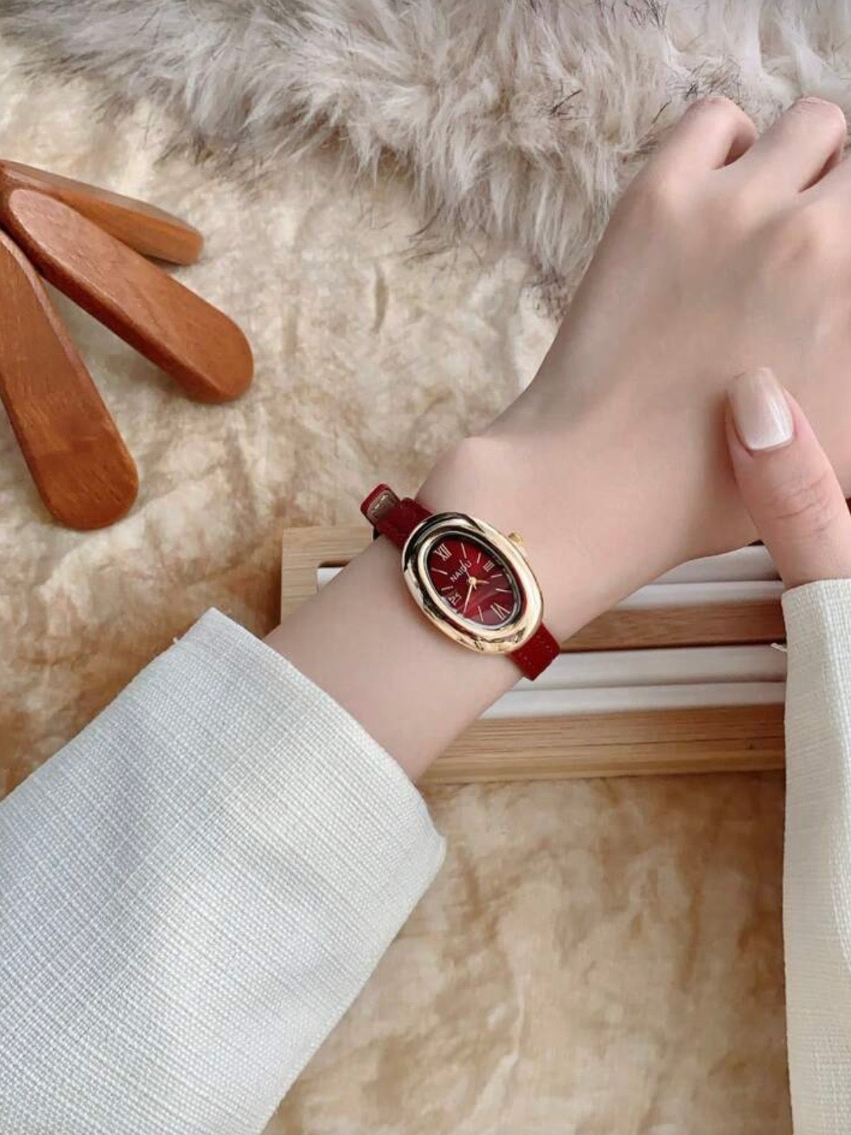 Royal Crimson Oval Watch