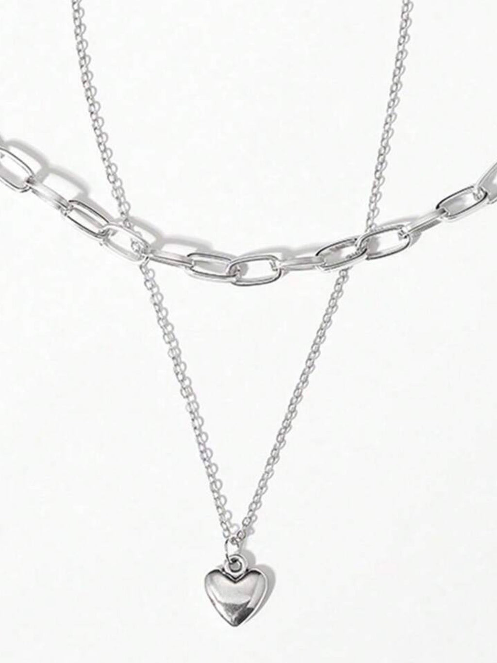Heart Necklace Set