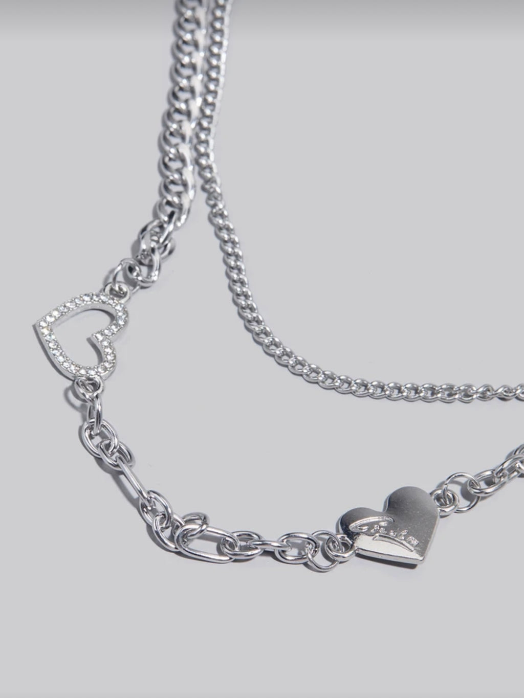 Heart Necklace Set