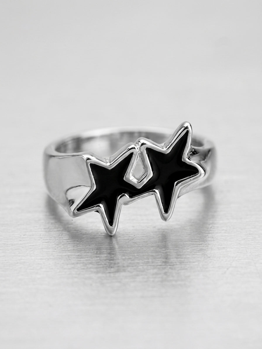 Anillo Double Star Y2K