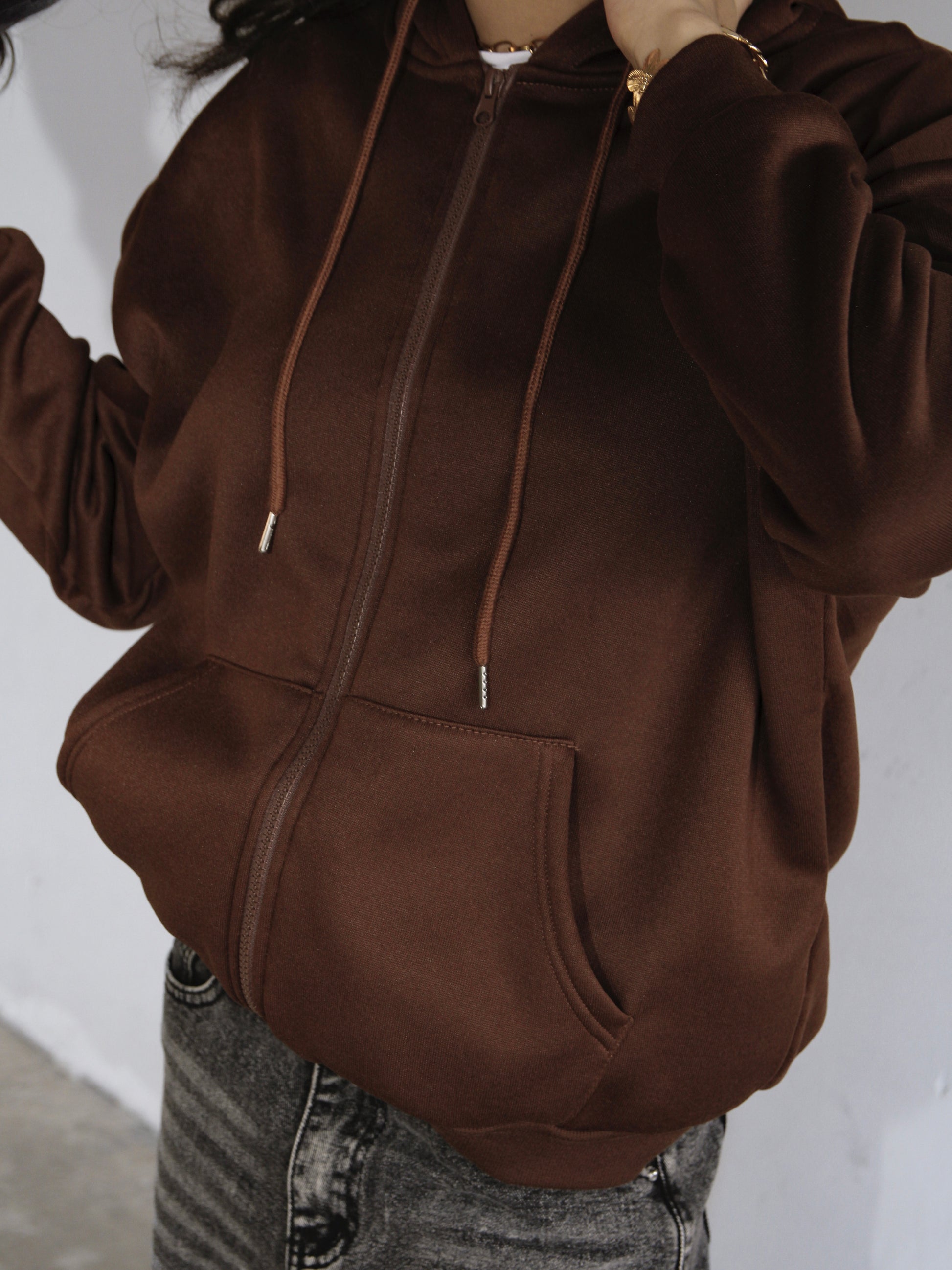 Brown Hoodie