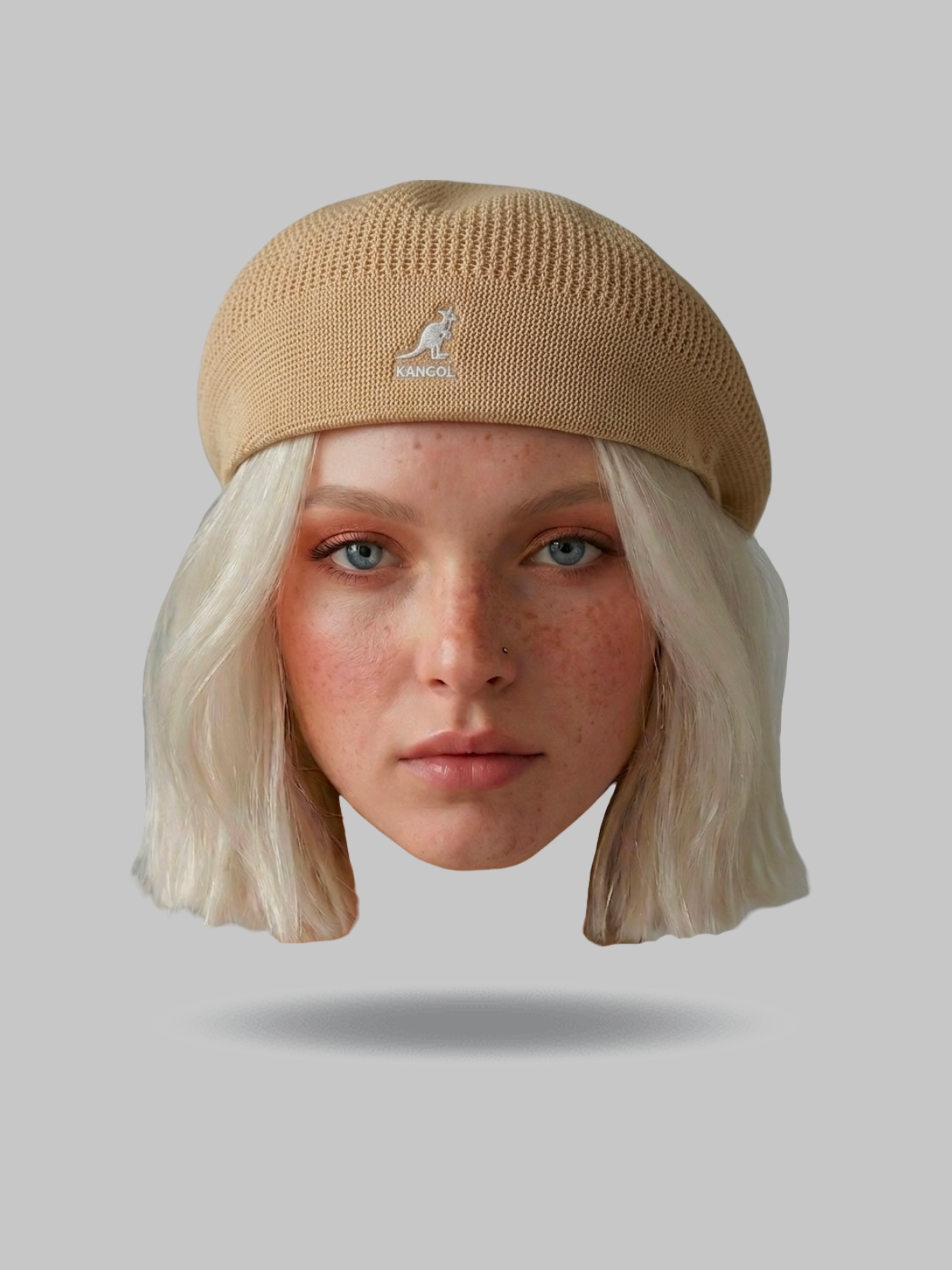 Beige Kangol Jax Baret