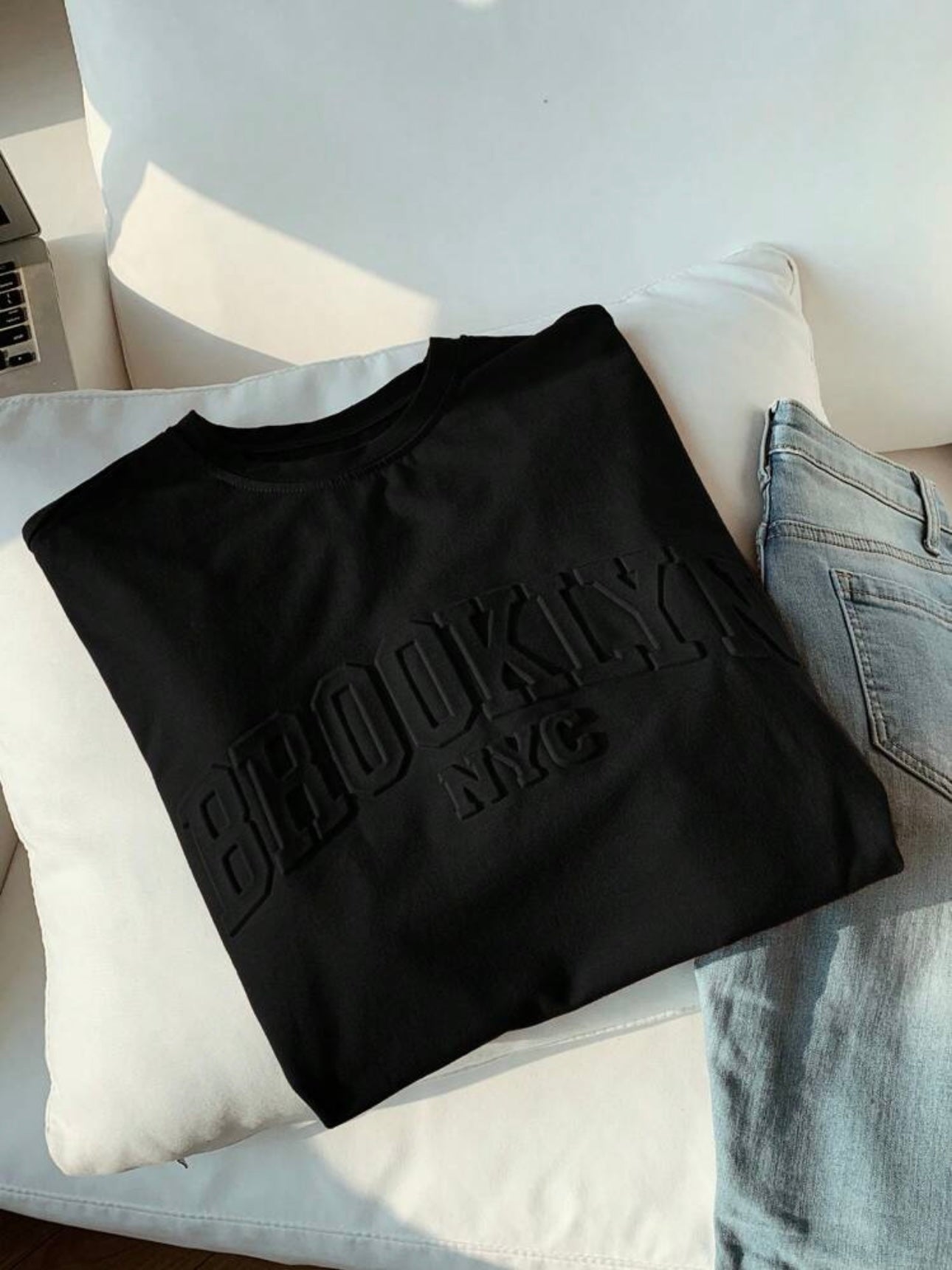 Black Oversize Tee