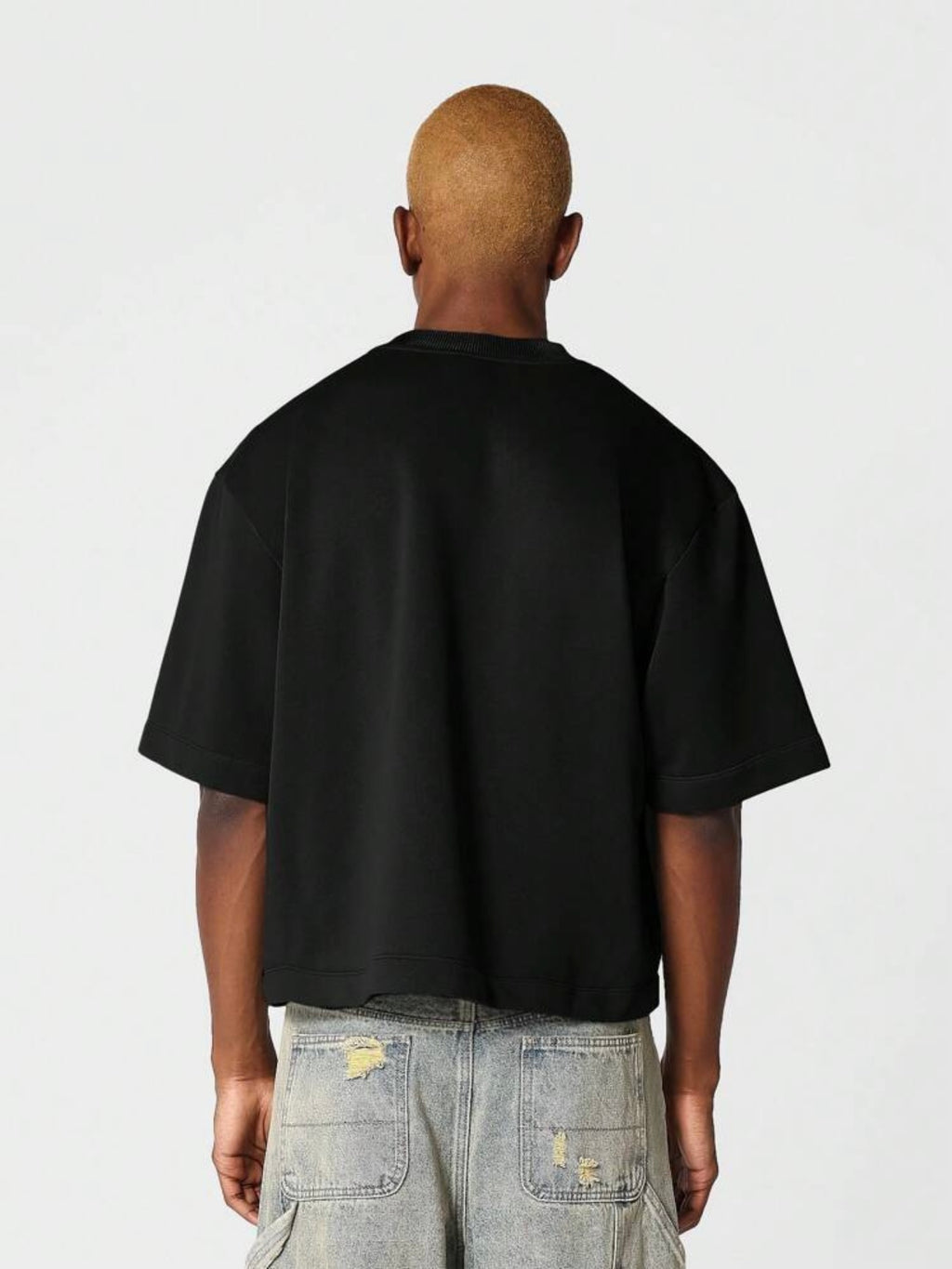 Black Boxy Fit