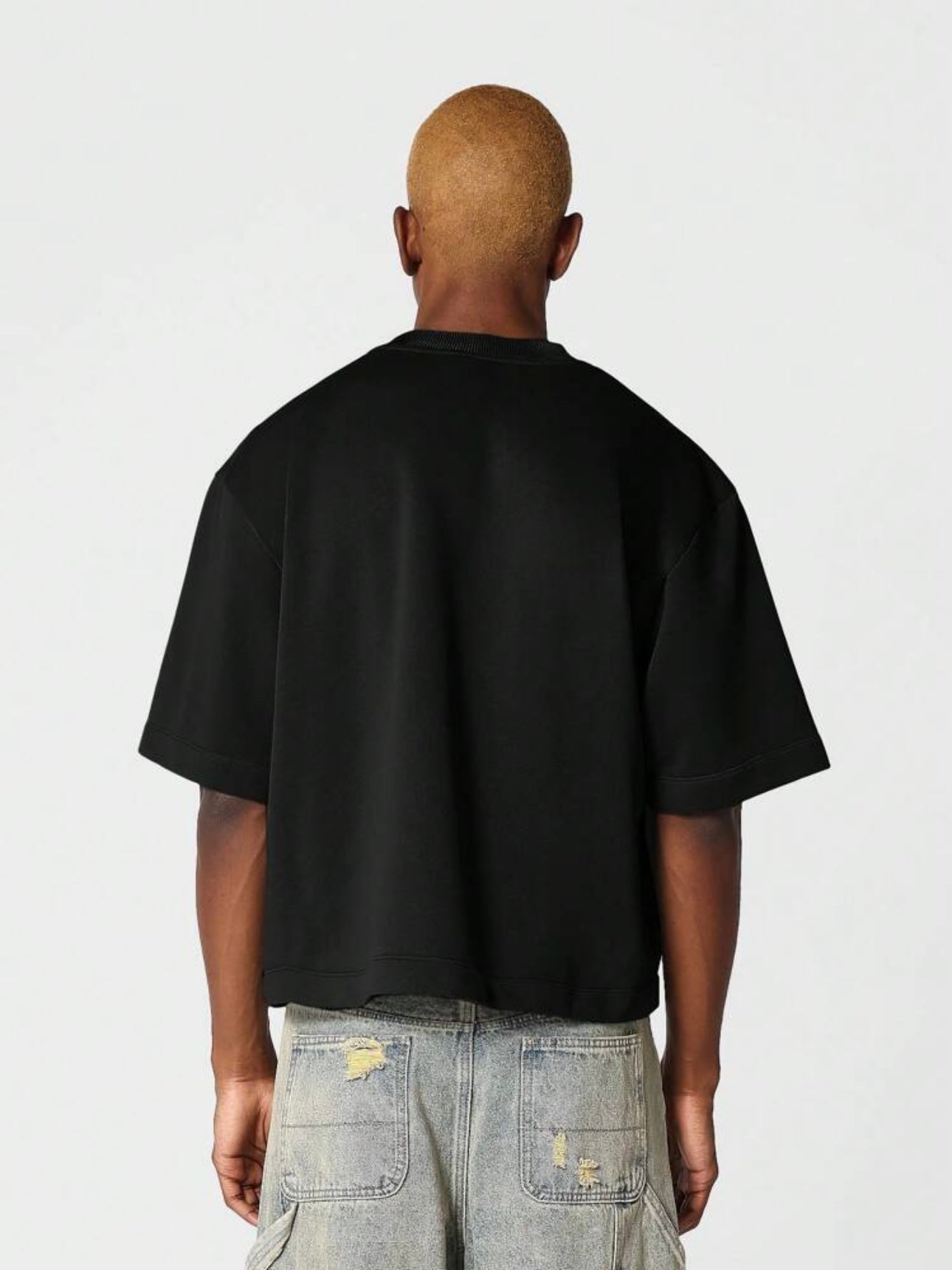Black Boxy Fit