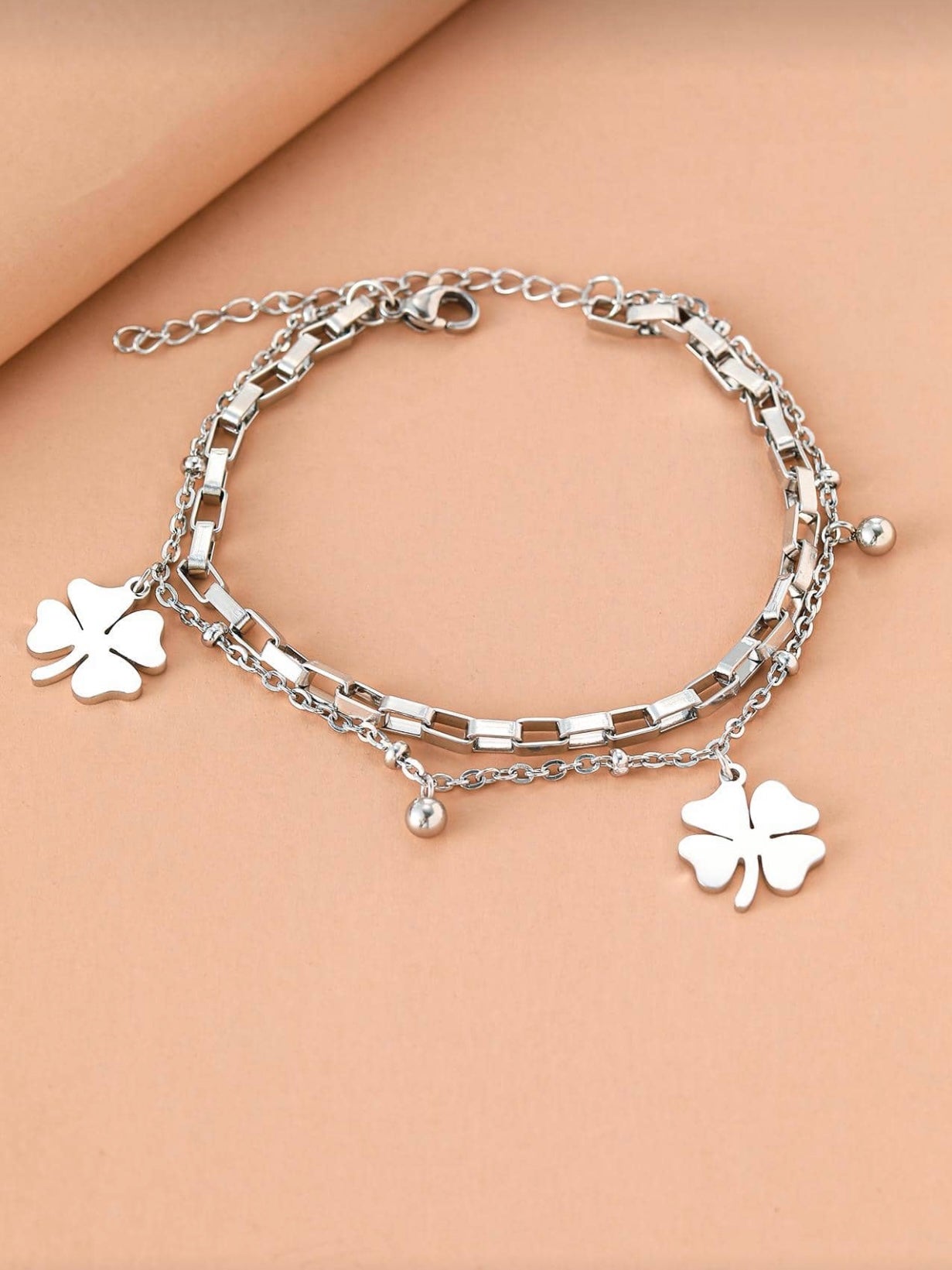 Clover Charm Bracelet