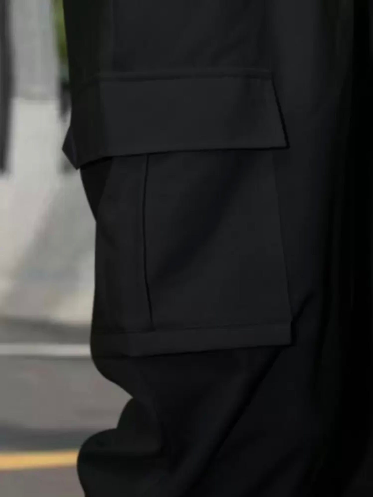 Black Cargo Pants