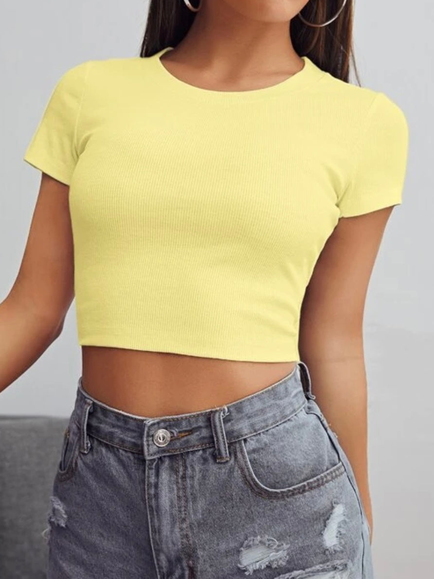Yellow Basic Top